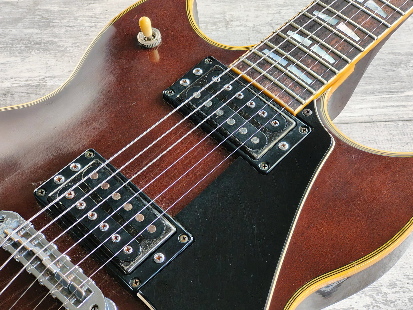 1976 Yamaha Japan SG-700 Double Cutaway (Brown)