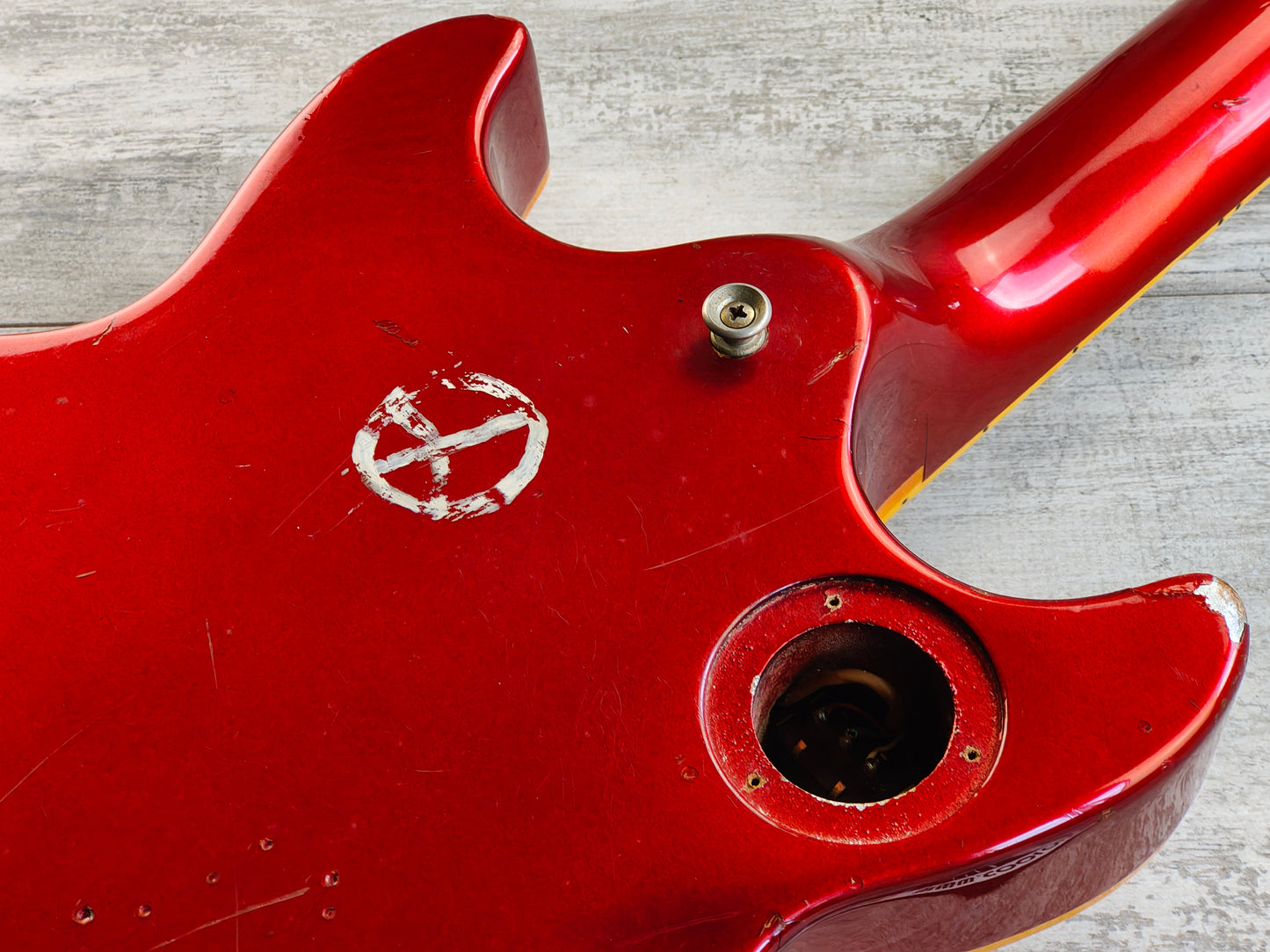 1983 Ibanez Japan AR100 Artist Double Cutaway (Fire Red)