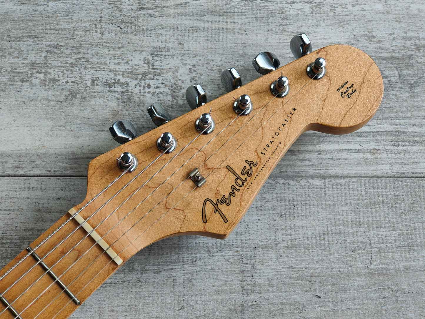 1992 Fender Japan MST-32 Mini Stratocaster (White Ash)