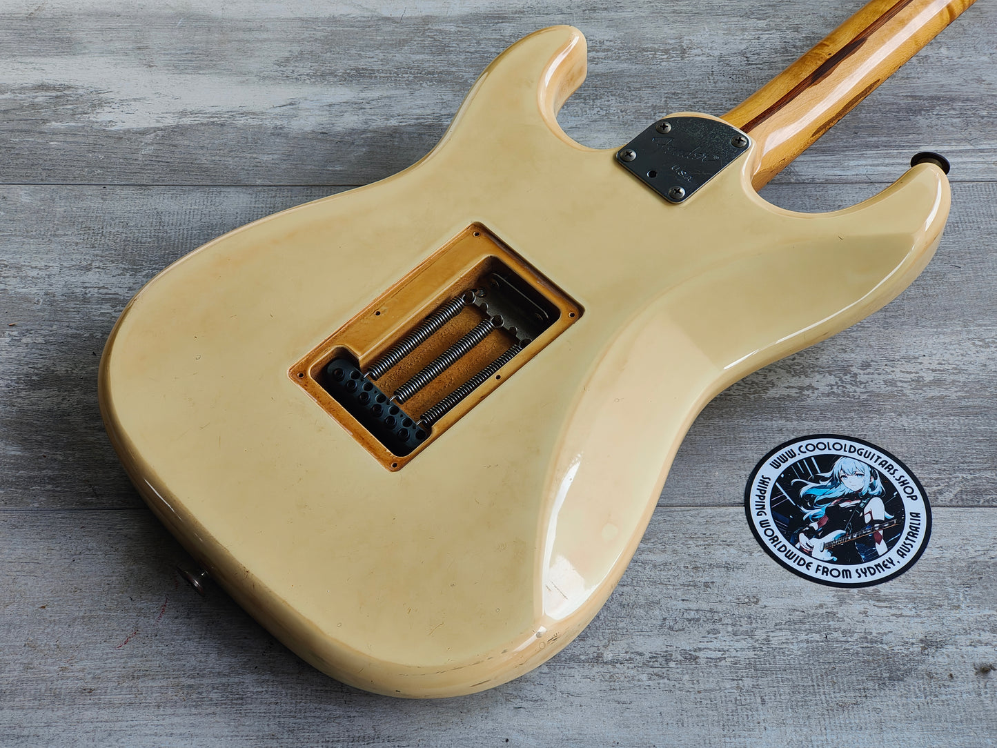 1989 Fender Japan STM55 Pro Feel "Medium Scale" Stratocaster (White)