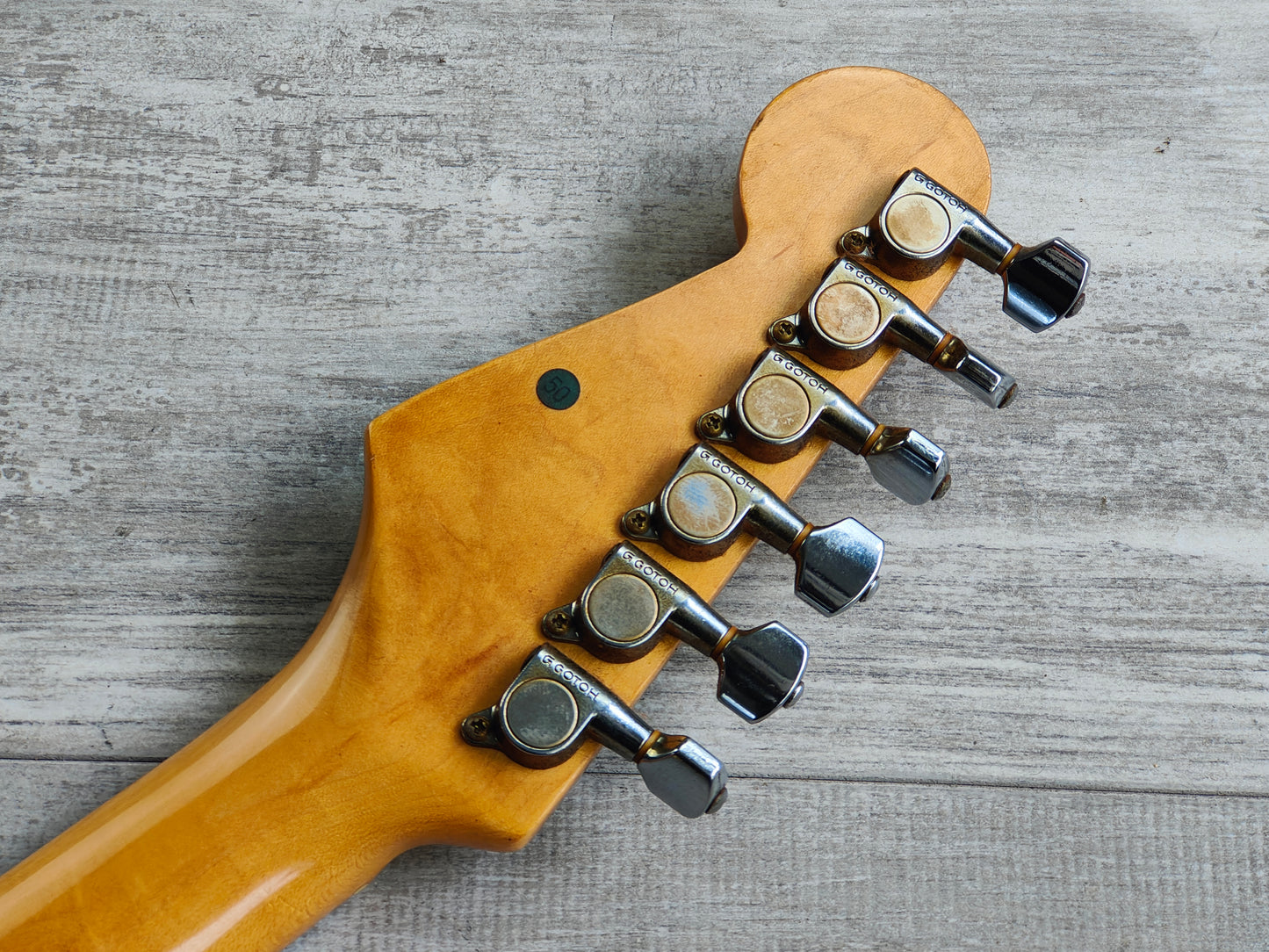 1989 Fender Japan STM55 Pro Feel "Medium Scale" Stratocaster (White)