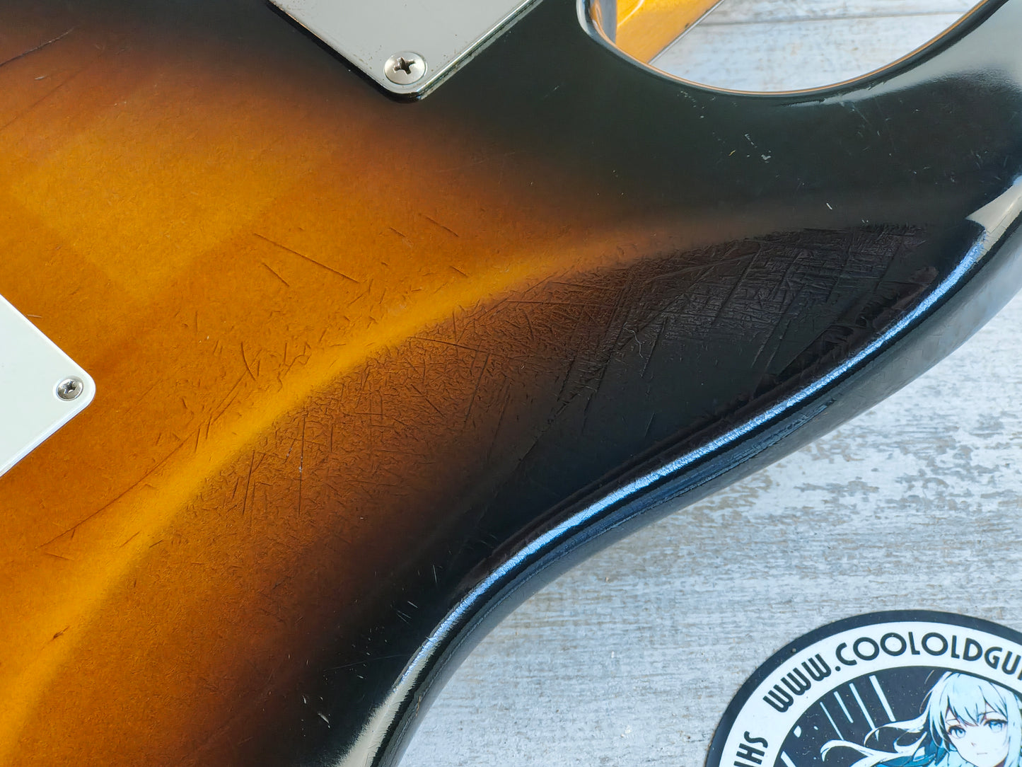 1990 Fender Japan ST57-650 '57 Reissue Vintage Stratocaster w/USA Pickups (Sunburst)