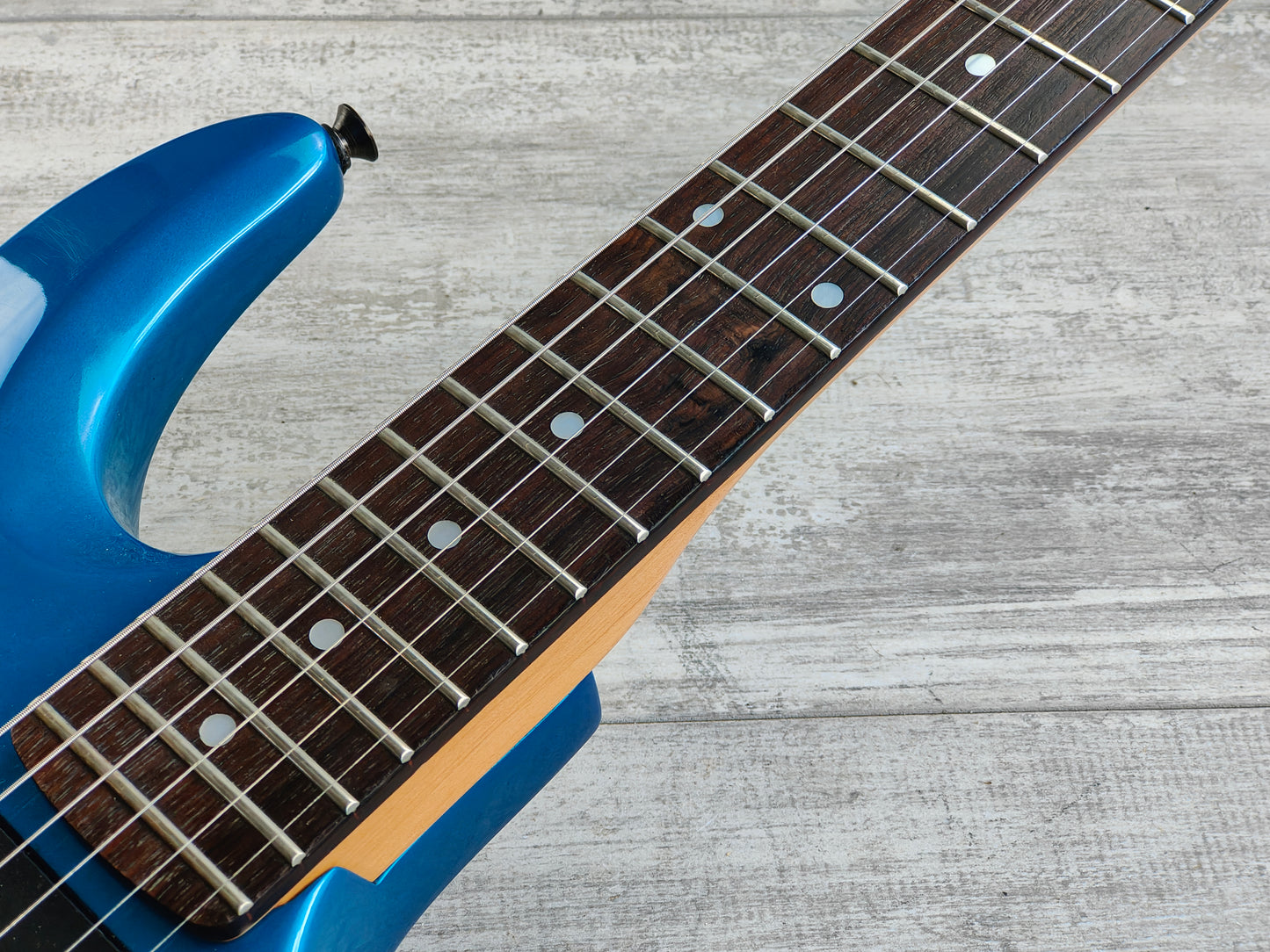 1989 Kramer 100 Series 620 HSS Superstrat w/Floyd Rose (Candy Blue)