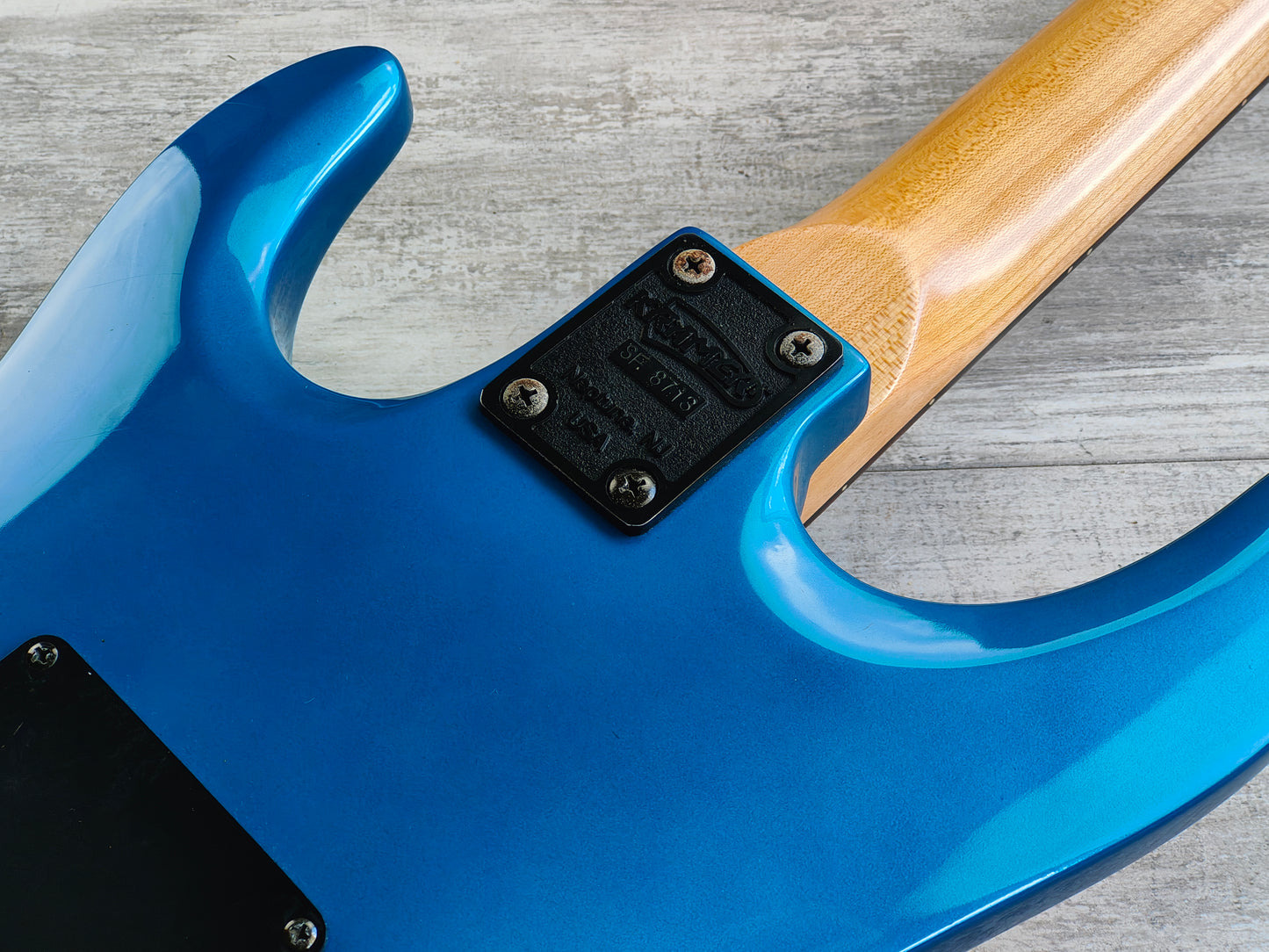 1989 Kramer 100 Series 620 HSS Superstrat w/Floyd Rose (Candy Blue)