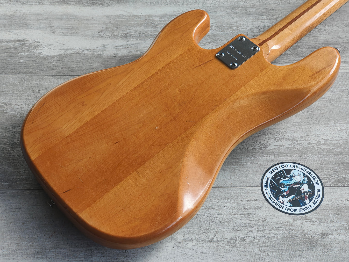 1974 Greco PB-750DX Precision Bass Deluxe (Natural)