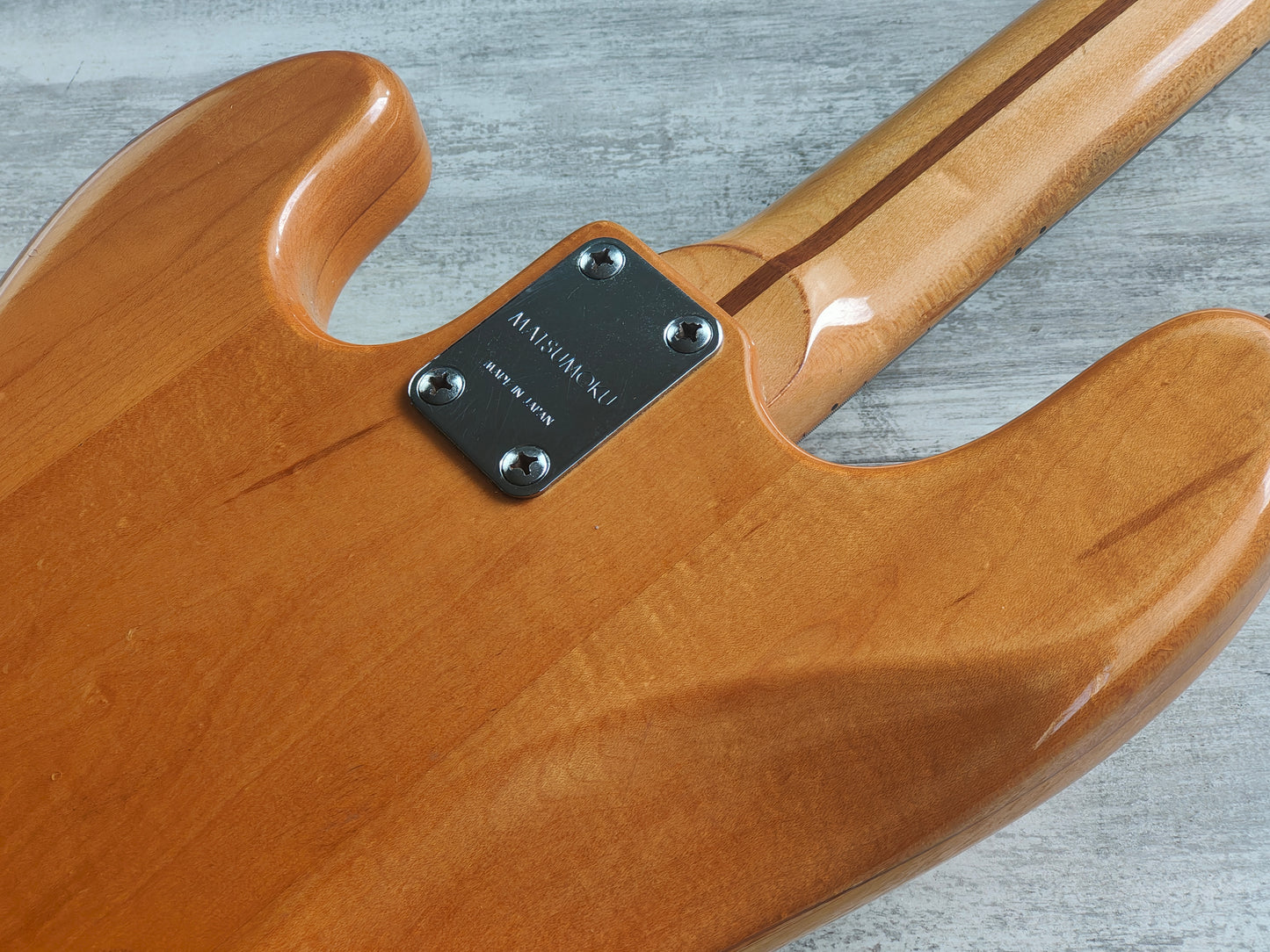 1974 Greco PB-750DX Precision Bass Deluxe (Natural)