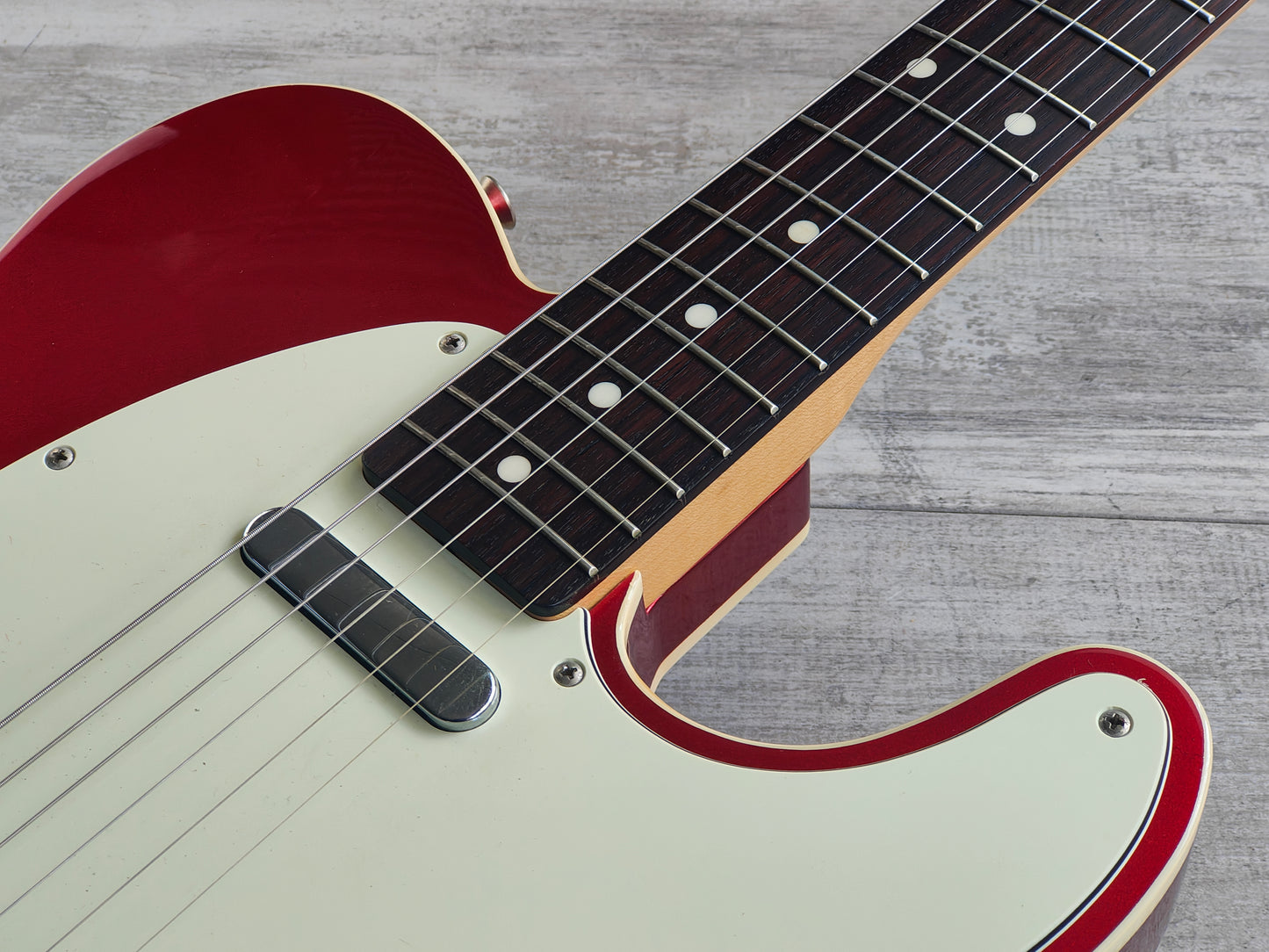 2002 Fender Japan TL62B-75TX '62 Reissue Telecaster (Candy Apple Red)