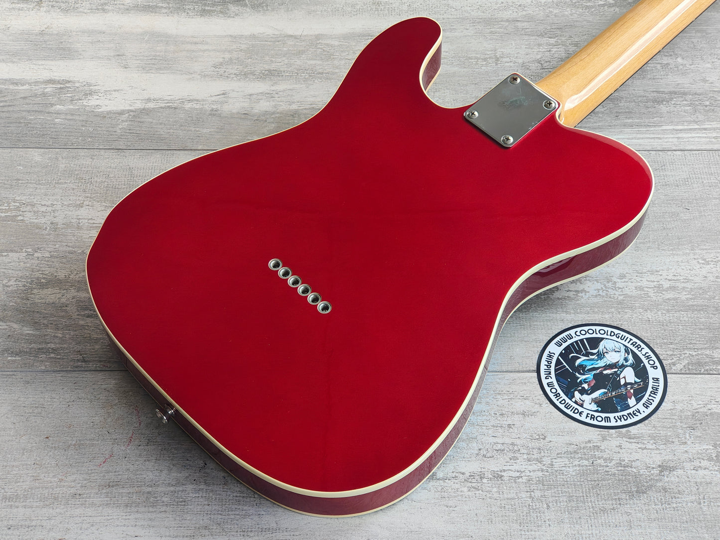 2002 Fender Japan TL62B-75TX '62 Reissue Telecaster (Candy Apple Red)