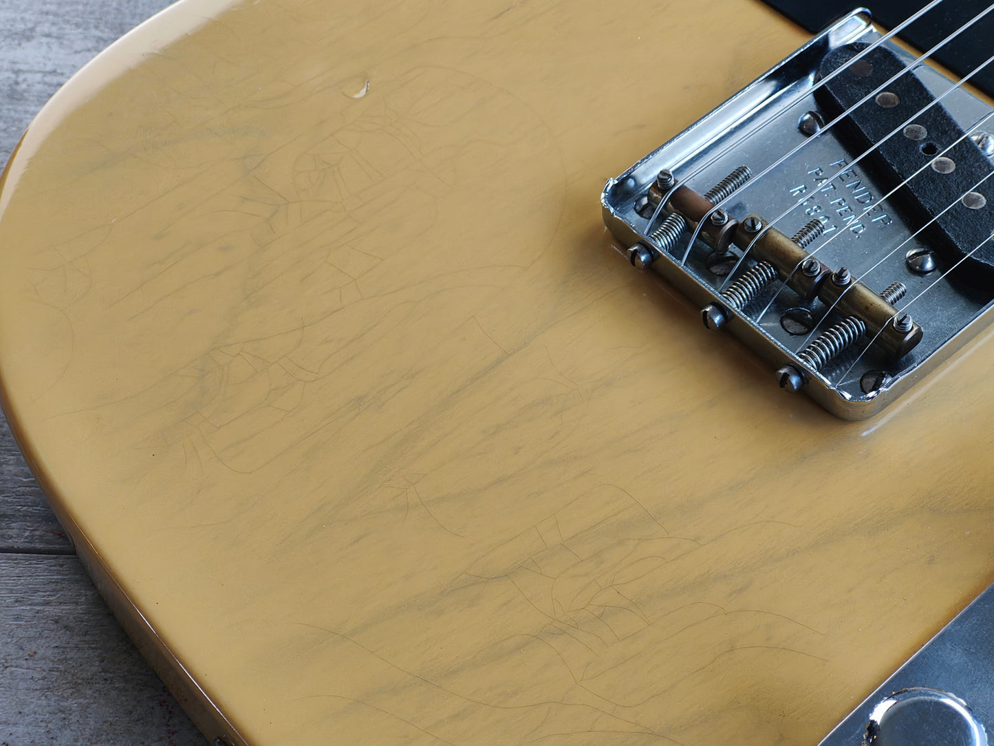 2007 Fender USA Custom Shop '51 Reissue Telecaster "Nocaster" (Blonde Light Relic)