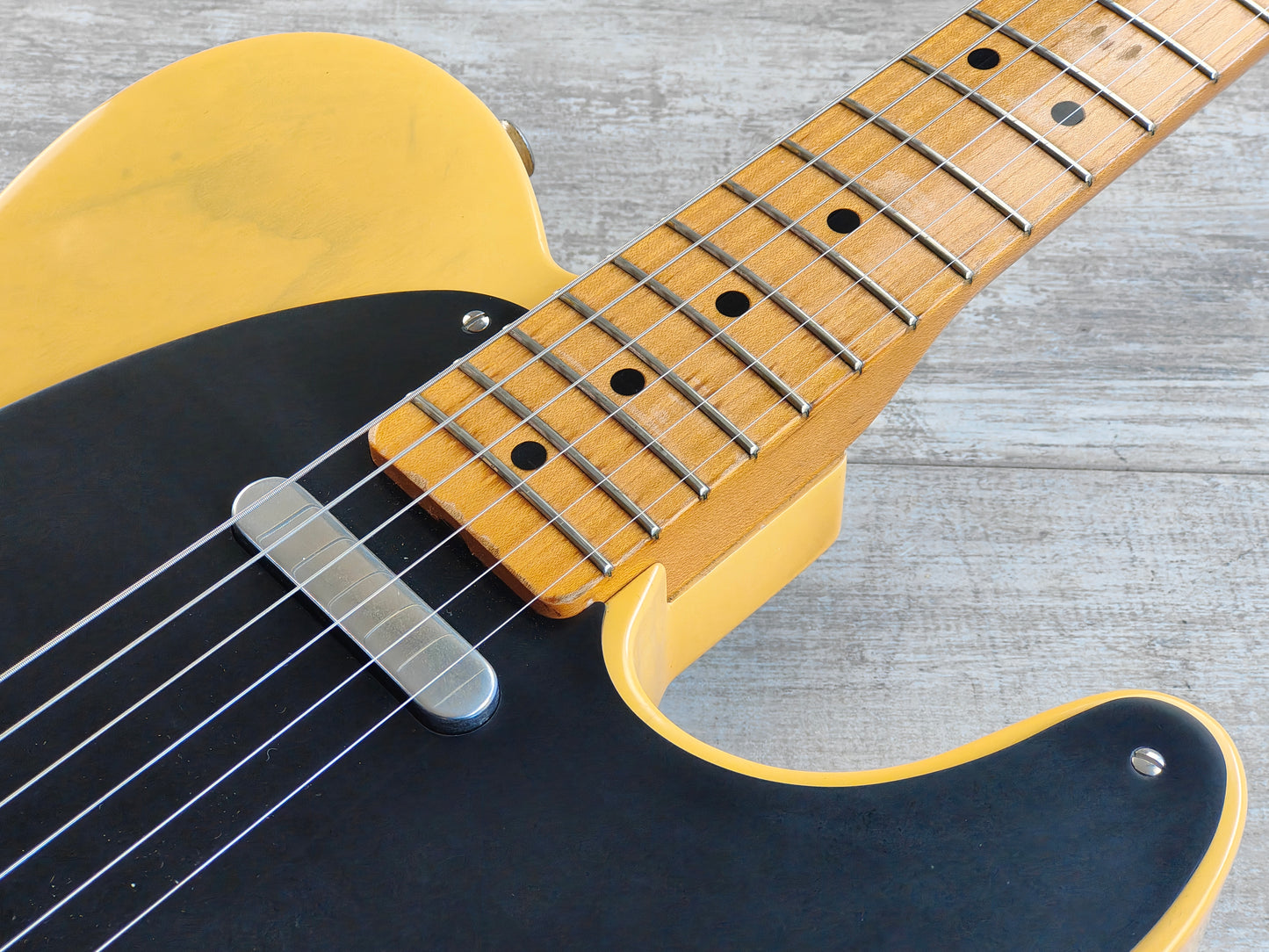 2007 Fender USA Custom Shop '51 Reissue Telecaster "Nocaster" (Blonde Light Relic)