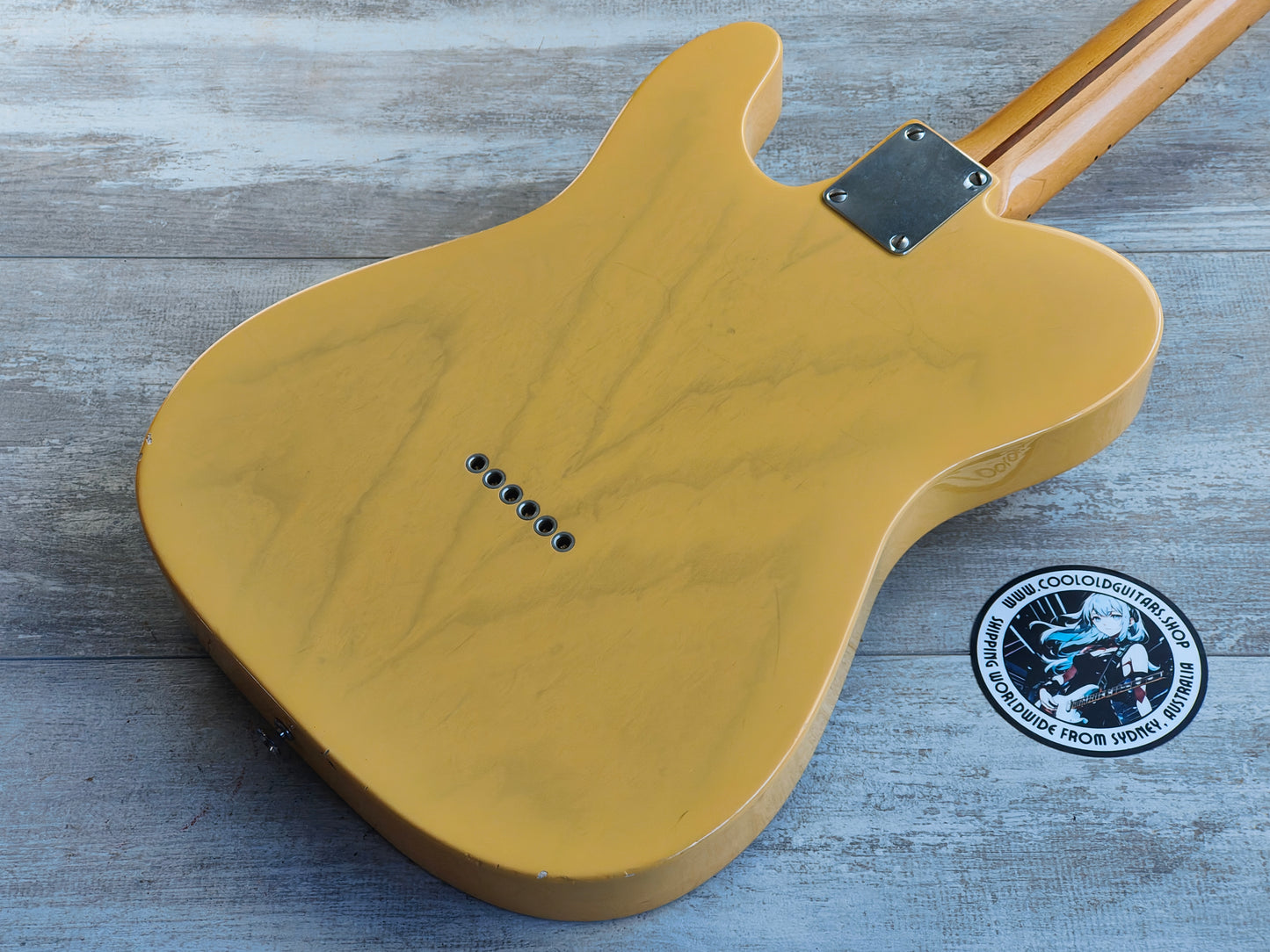 2007 Fender USA Custom Shop '51 Reissue Telecaster "Nocaster" (Blonde Light Relic)