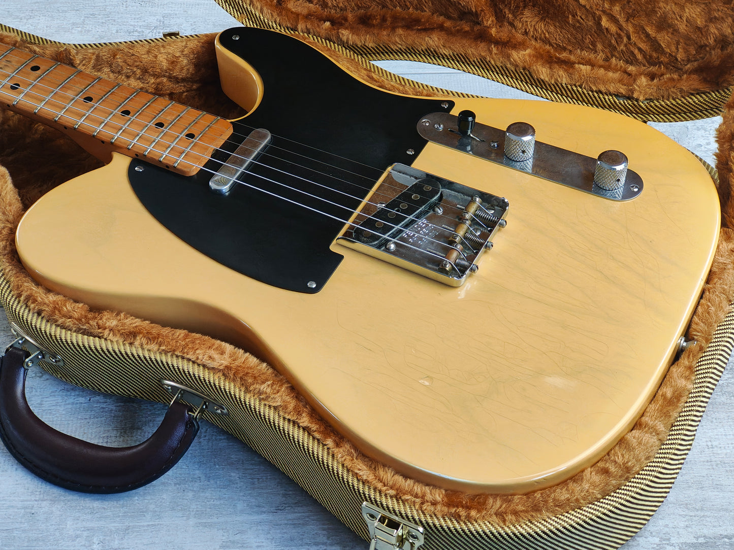 2007 Fender USA Custom Shop '51 Reissue Telecaster "Nocaster" (Blonde Light Relic)