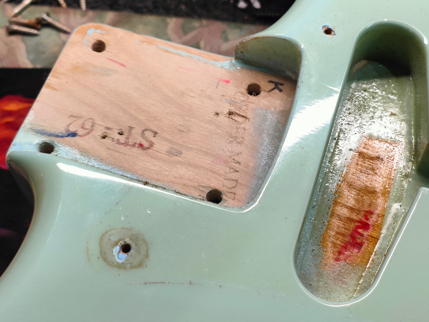 1986 Fender Japan ST62 "Order Made" '62 Reissue Stratocaster (Faded Sonic Blue)