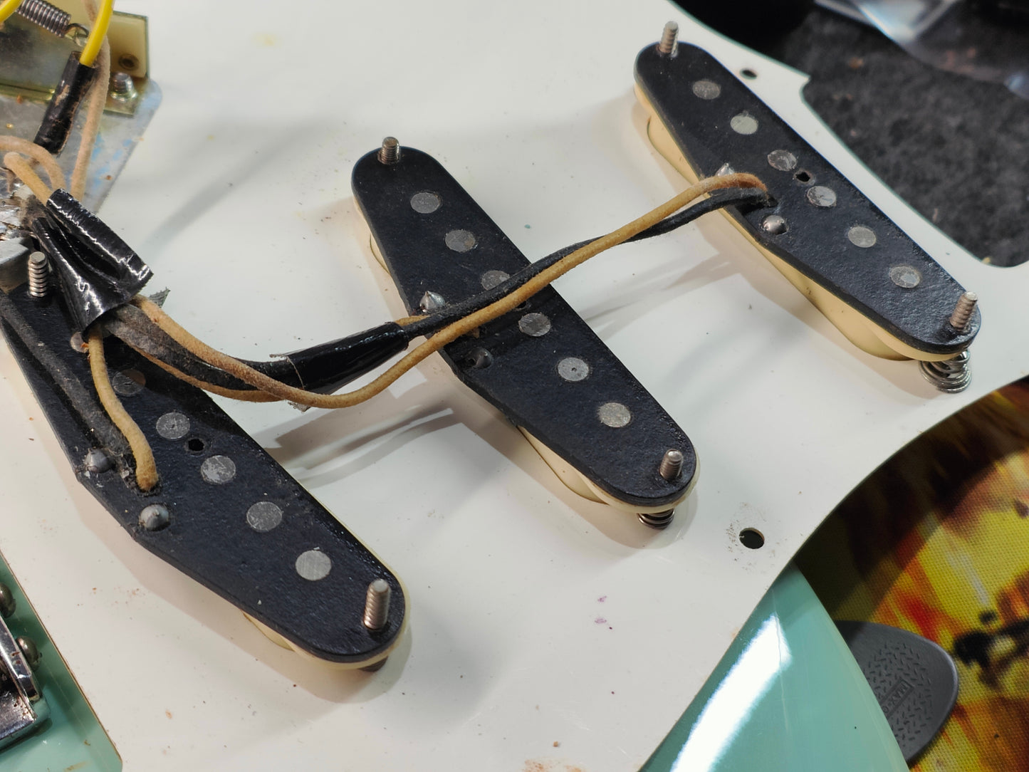 1986 Fender Japan ST62 "Order Made" '62 Reissue Stratocaster (Faded Sonic Blue)