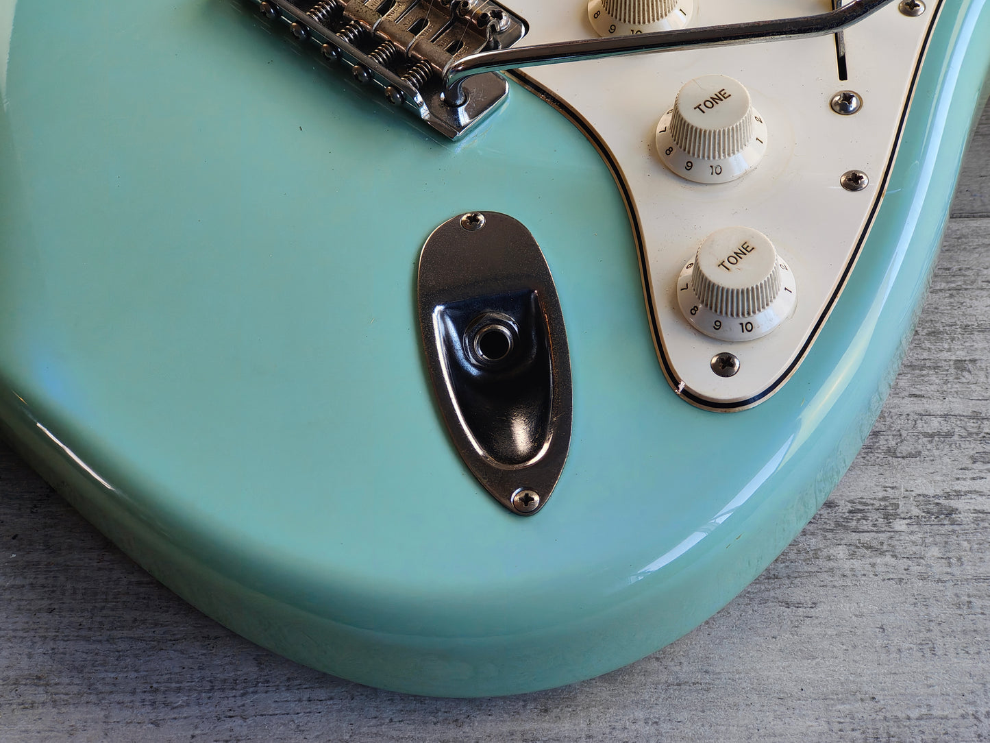 1986 Fender Japan ST62 "Order Made" '62 Reissue Stratocaster (Faded Sonic Blue)