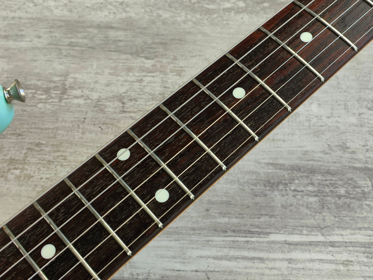 1986 Fender Japan ST62 "Order Made" '62 Reissue Stratocaster (Faded Sonic Blue)