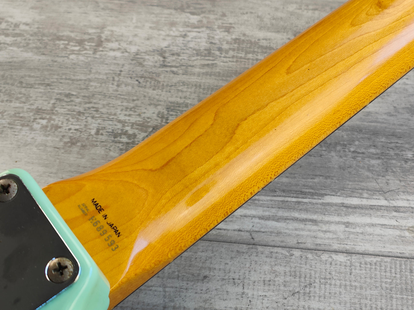 1986 Fender Japan ST62 "Order Made" '62 Reissue Stratocaster (Faded Sonic Blue)