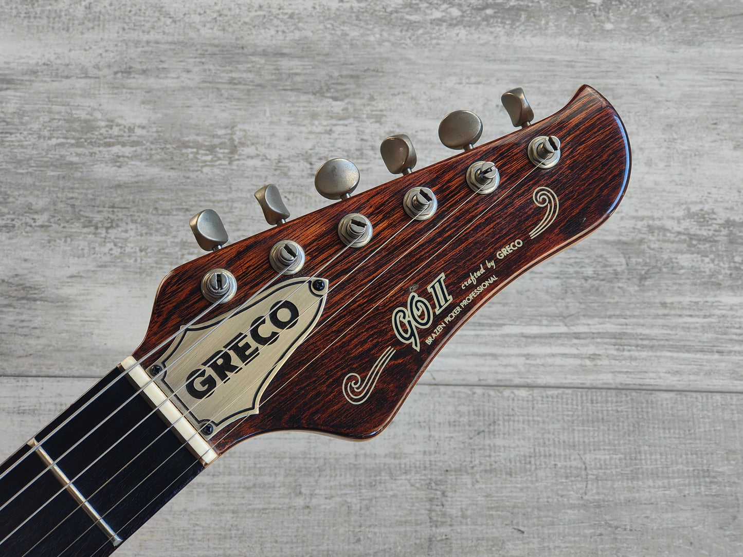 1979 Greco Japan GOII750 Neckthrough Stratocaster w/EMG's (Brown)