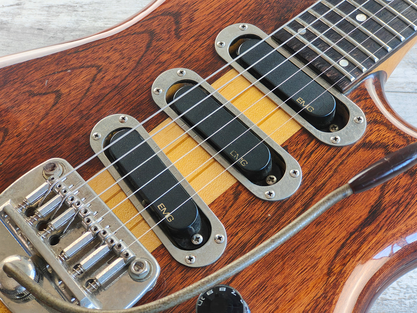 1979 Greco Japan GOII750 Neckthrough Stratocaster w/EMG's (Brown)