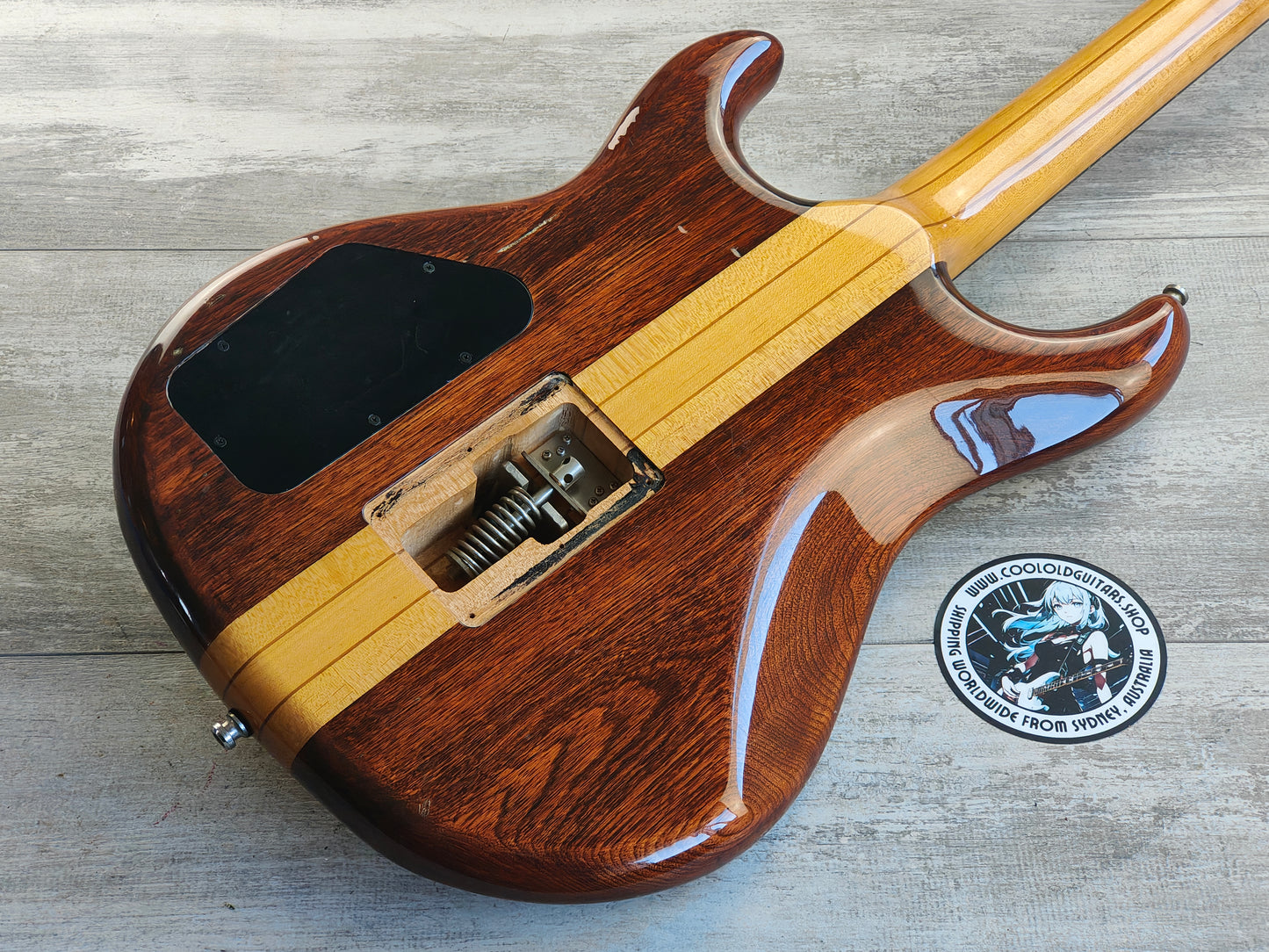 1979 Greco Japan GOII750 Neckthrough Stratocaster w/EMG's (Brown)