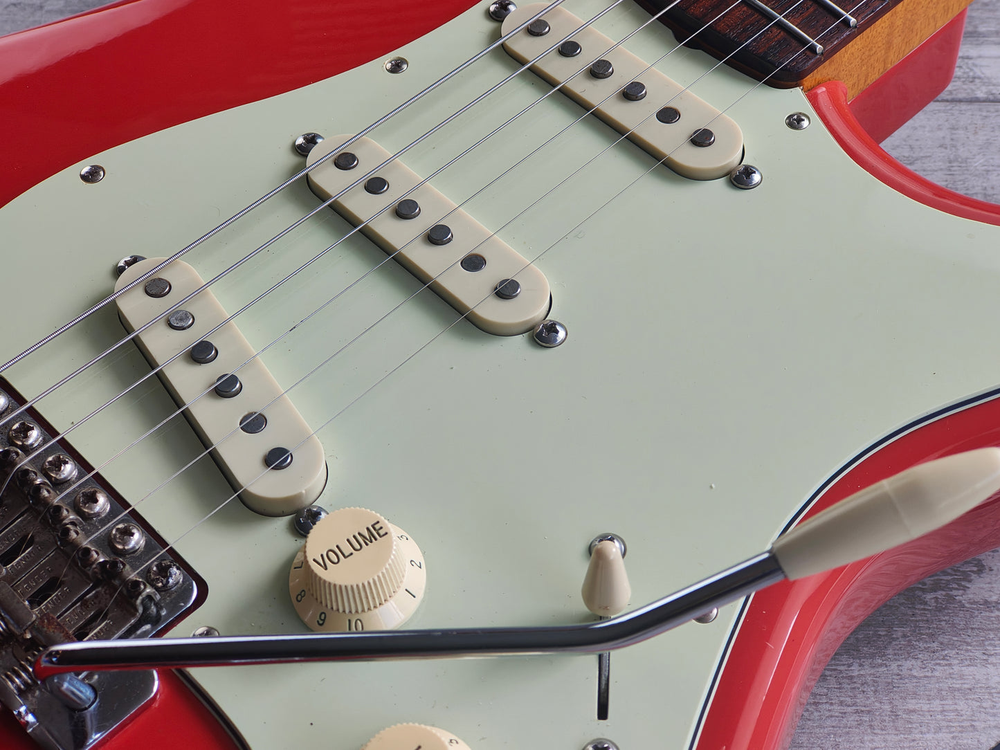 1993 Fender Japan ST62 "Order Made" '62 Reissue Stratocaster (Fiesta Red)