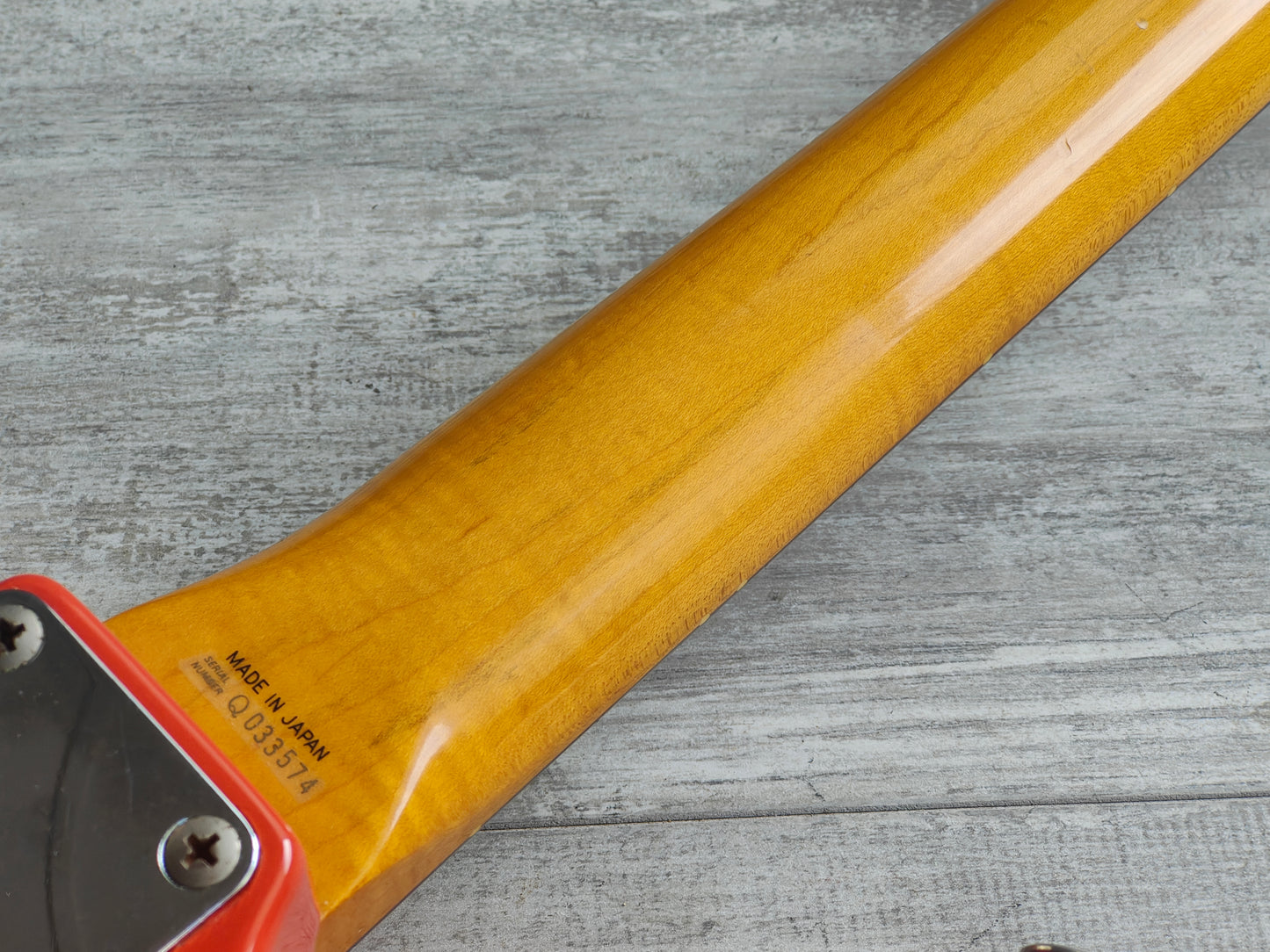 1993 Fender Japan ST62 "Order Made" '62 Reissue Stratocaster (Fiesta Red)