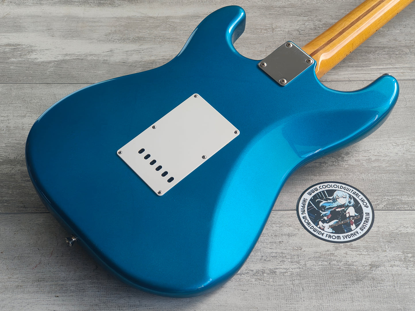 2002 Fender Japan ST57-70TX '57 Reissue Stratocaster w/Texas Specials (Lake Placid Blue)