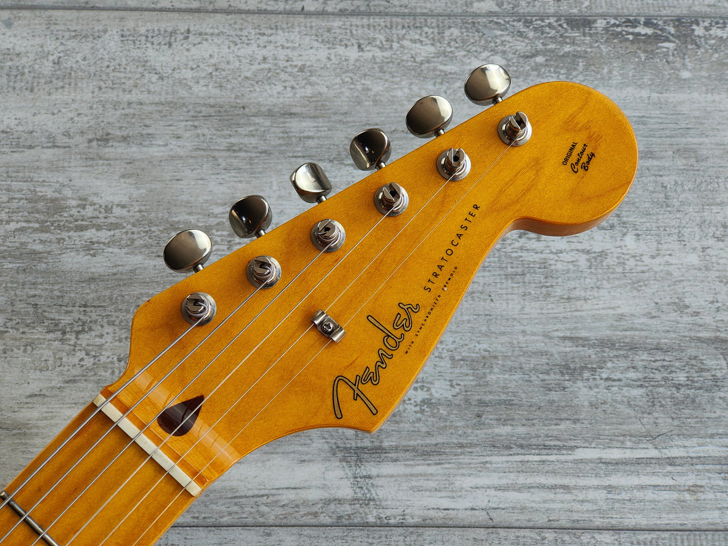 2006 Fender Japan ST57-66US '57 Reissue Stratocaster w/US Pickups (Old Candy Apple Red)