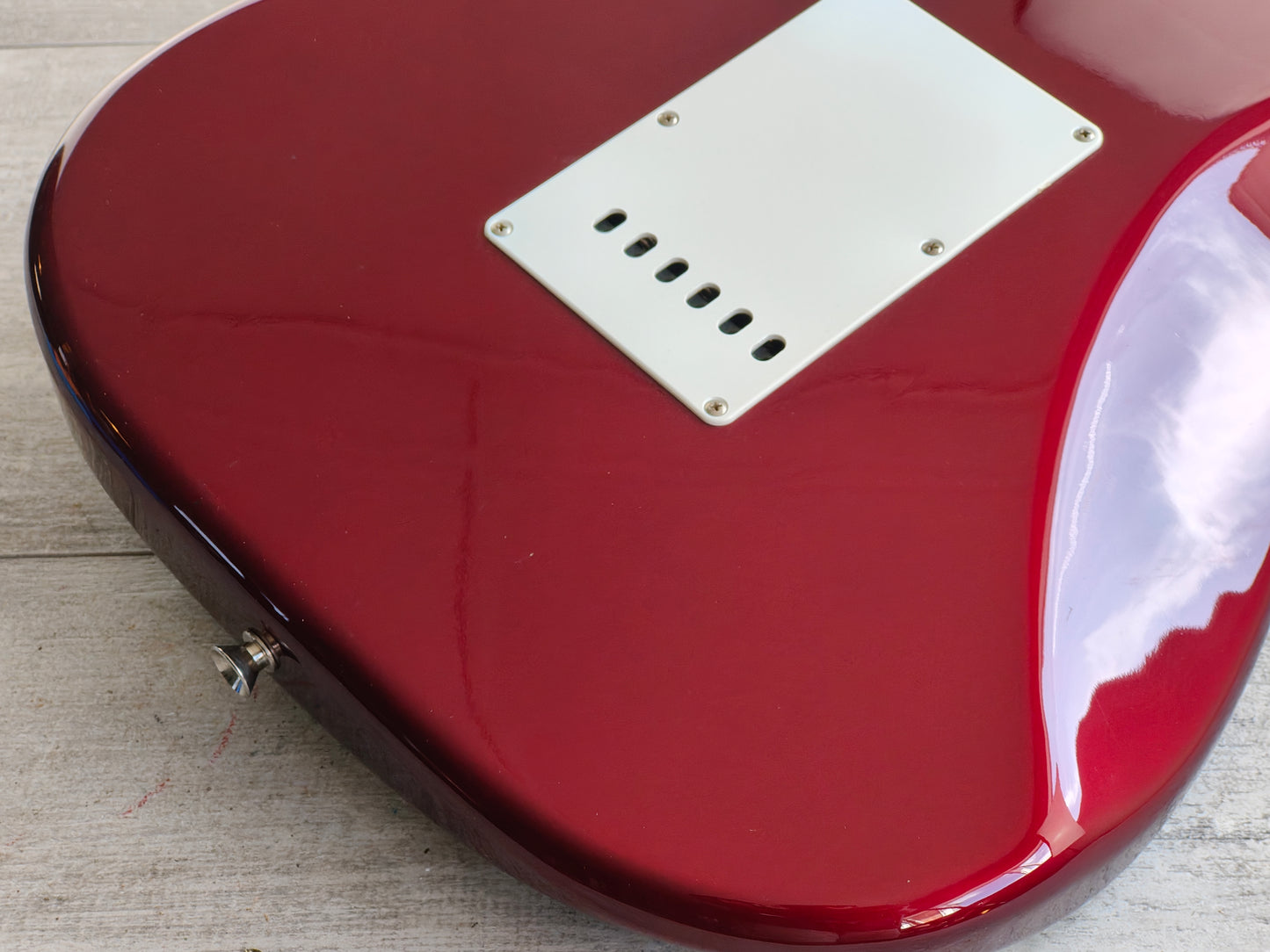 2006 Fender Japan ST57-66US '57 Reissue Stratocaster w/US Pickups (Old Candy Apple Red)