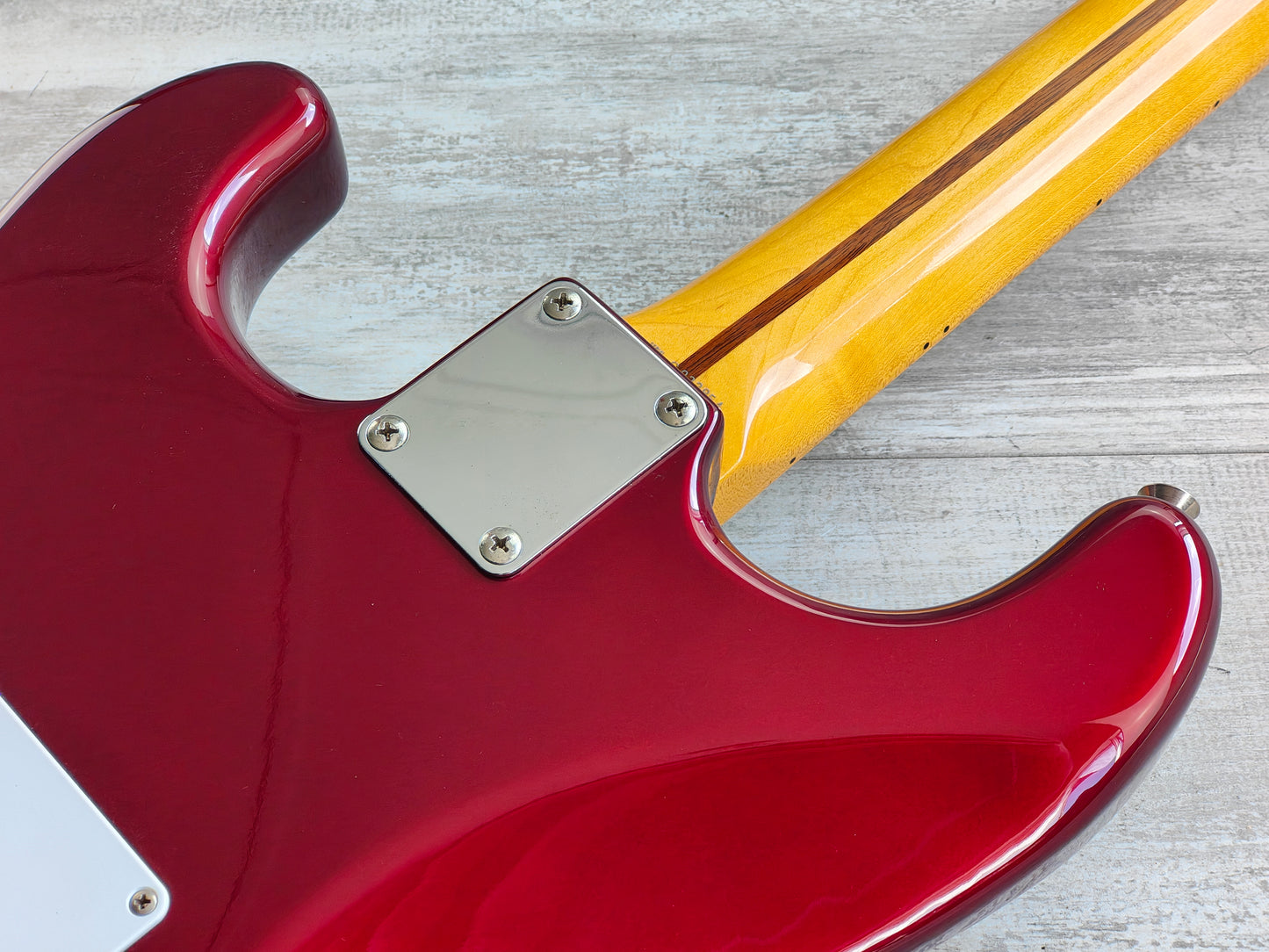 2006 Fender Japan ST57-66US '57 Reissue Stratocaster w/US Pickups (Old Candy Apple Red)