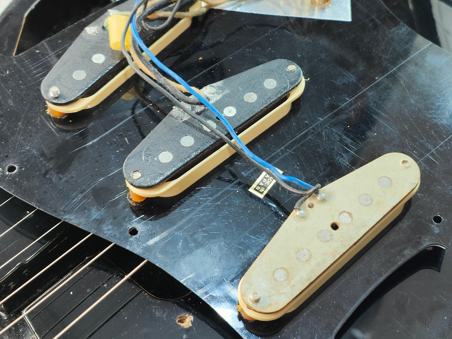 1993 Fender Japan ST54-70 '54 Reissue Stratocaster (Gilmour Black)