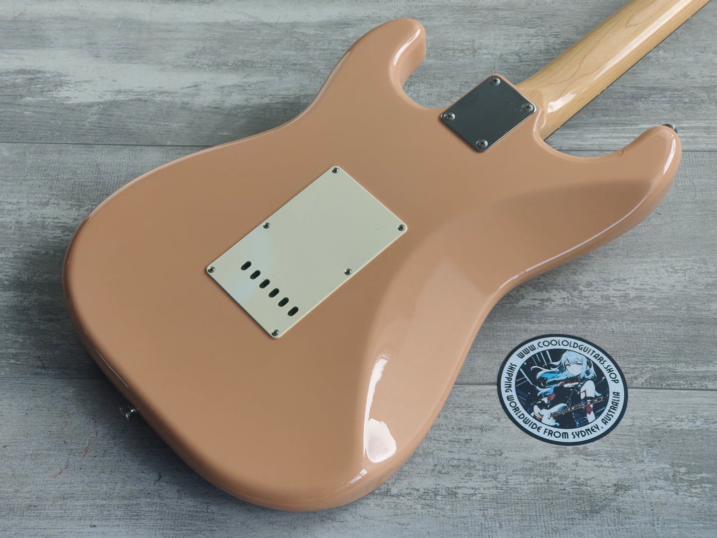 2004 Fender Japan ST62 '62 Reissue Stratocaster (Shell Pink)