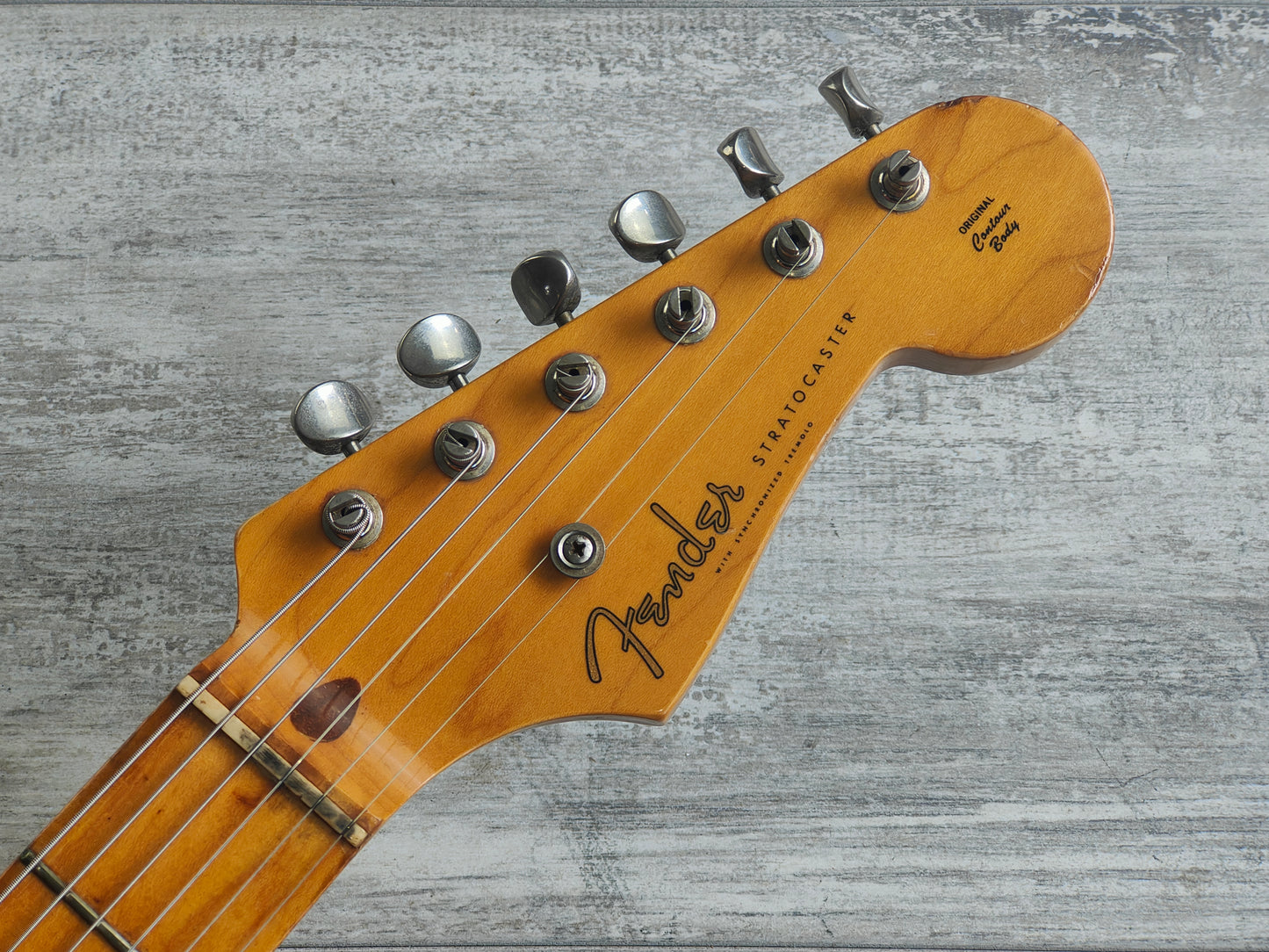 1993 Fender Japan ST54-70 '54 Reissue Stratocaster (Gilmour Black)