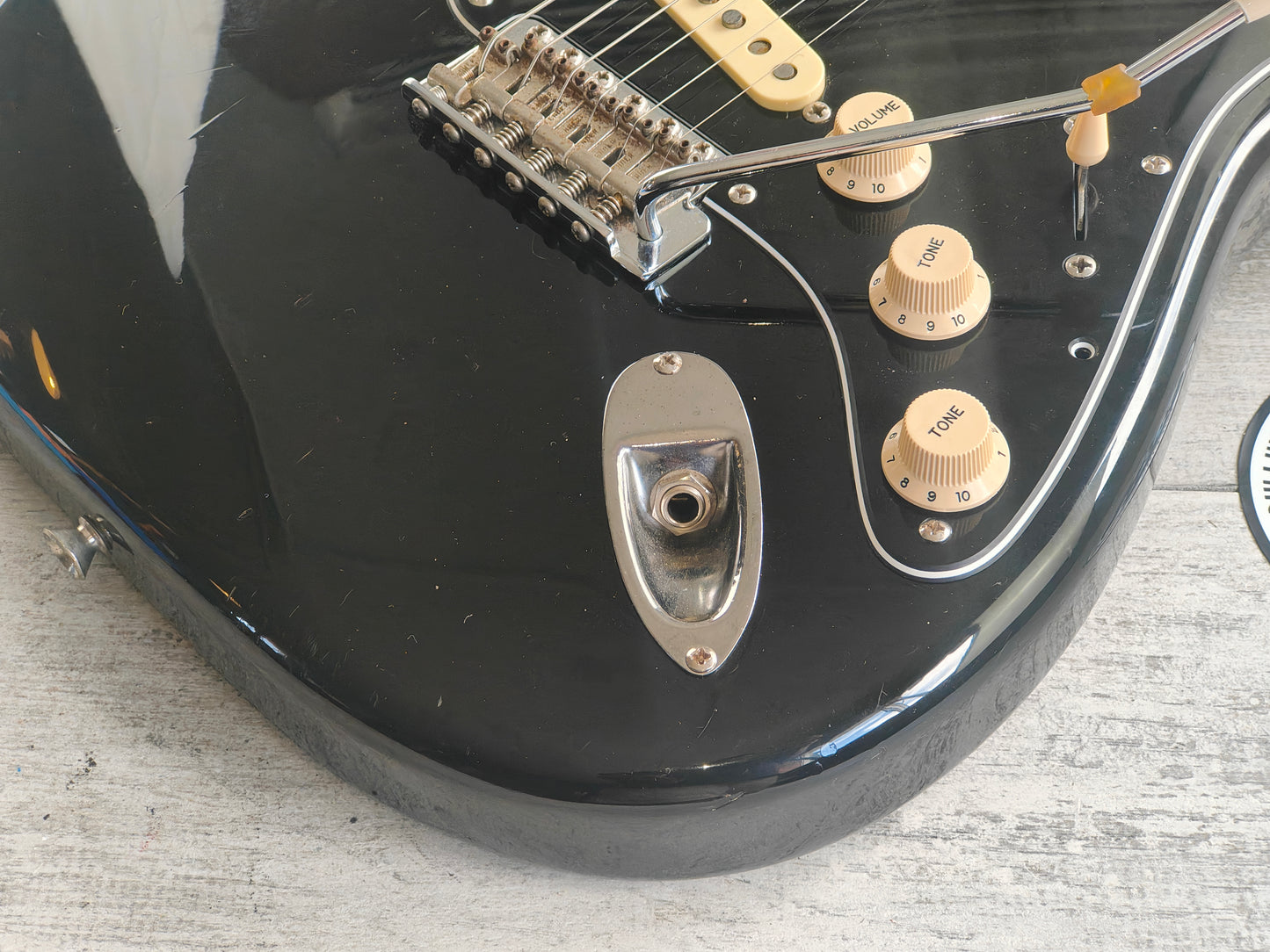 1993 Fender Japan ST54-70 '54 Reissue Stratocaster (Gilmour Black)