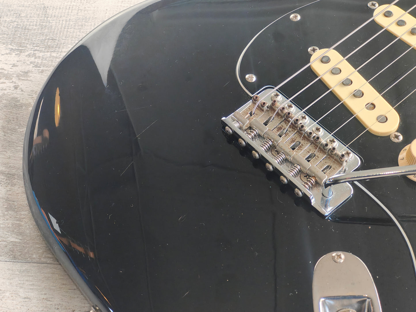 1993 Fender Japan ST54-70 '54 Reissue Stratocaster (Gilmour Black)