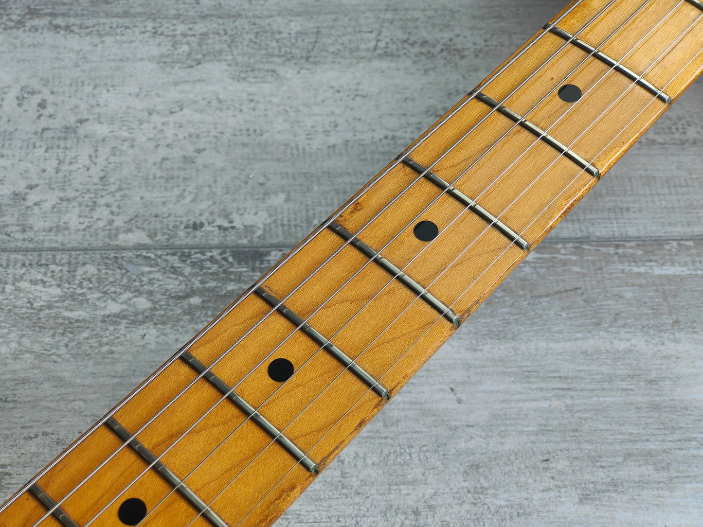 1993 Fender Japan ST54-70 '54 Reissue Stratocaster (Gilmour Black)