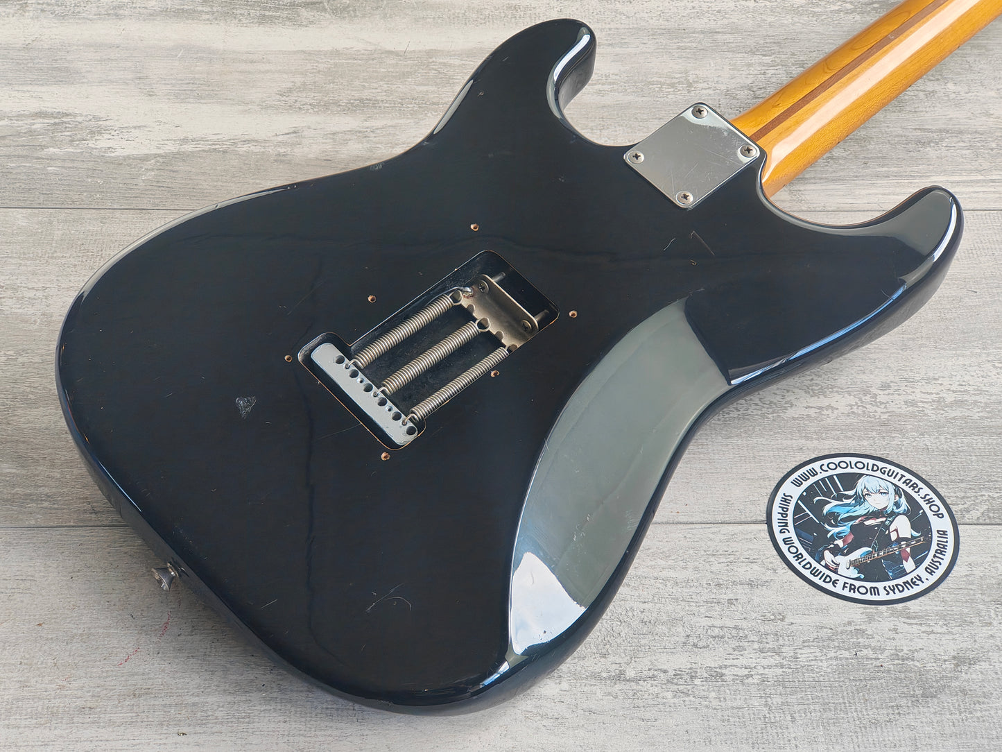 1993 Fender Japan ST54-70 '54 Reissue Stratocaster (Gilmour Black)