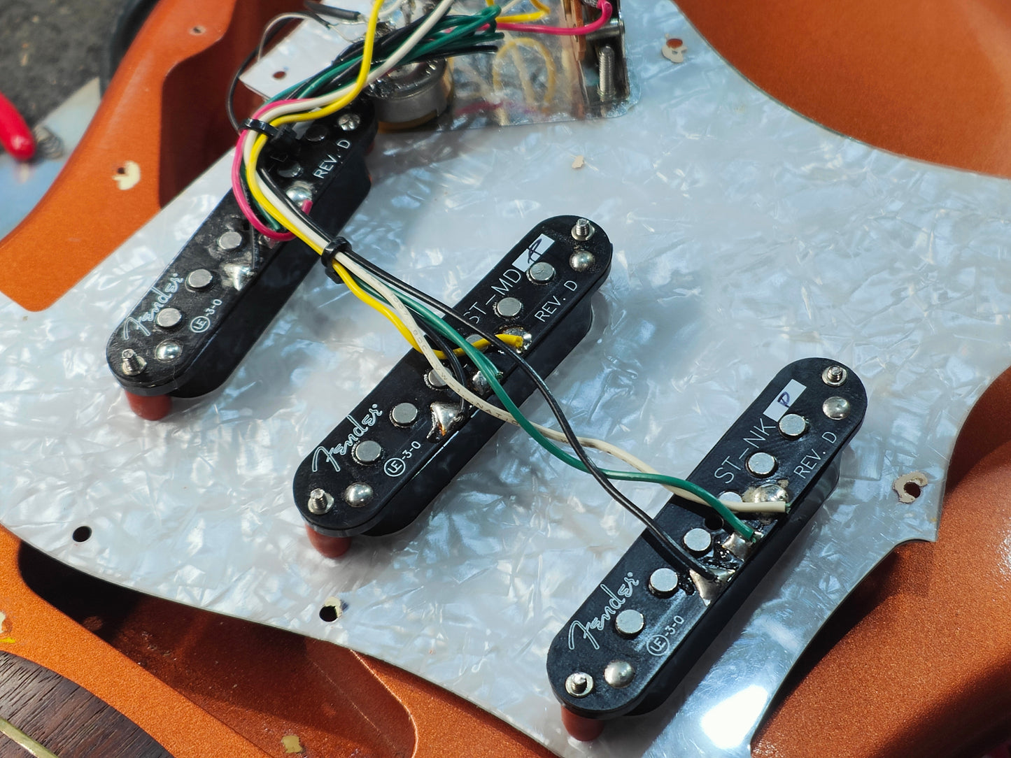 1993 Fender Japan ST62 '62 Reissue Stratocaster w/Noiseless Pickups (Metallic Copper)