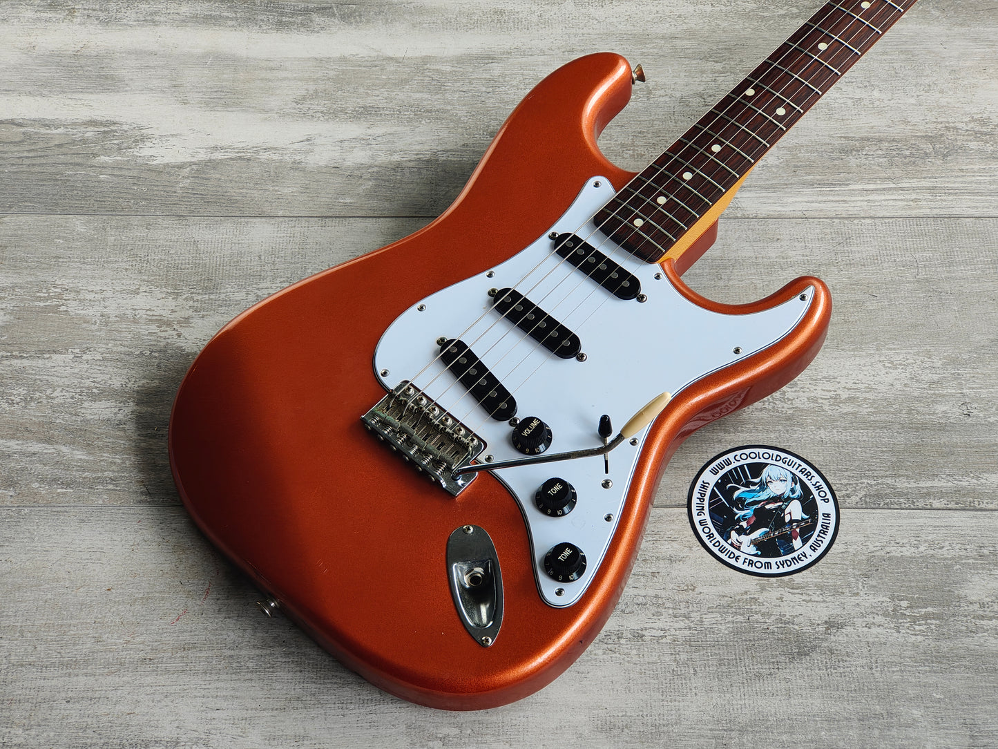 1993 Fender Japan ST62 '62 Reissue Stratocaster w/Noiseless Pickups (Metallic Copper)