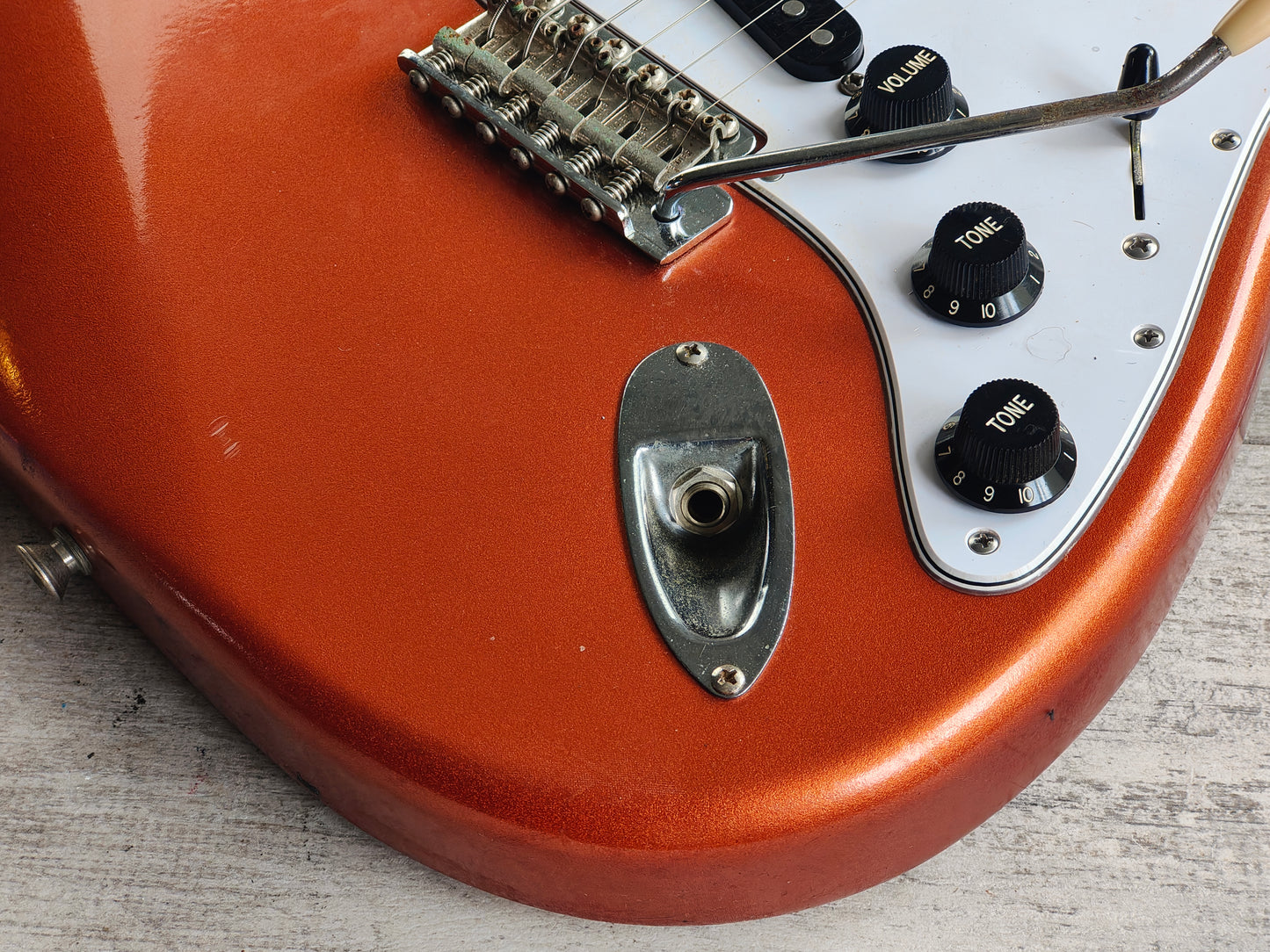 1993 Fender Japan ST62 '62 Reissue Stratocaster w/Noiseless Pickups (Metallic Copper)