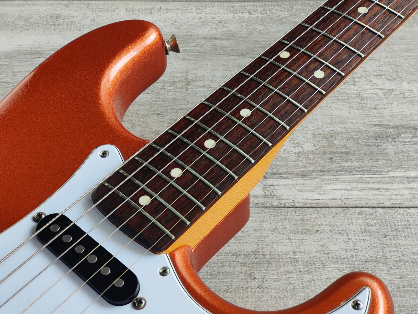 1993 Fender Japan ST62 '62 Reissue Stratocaster w/Noiseless Pickups (Metallic Copper)