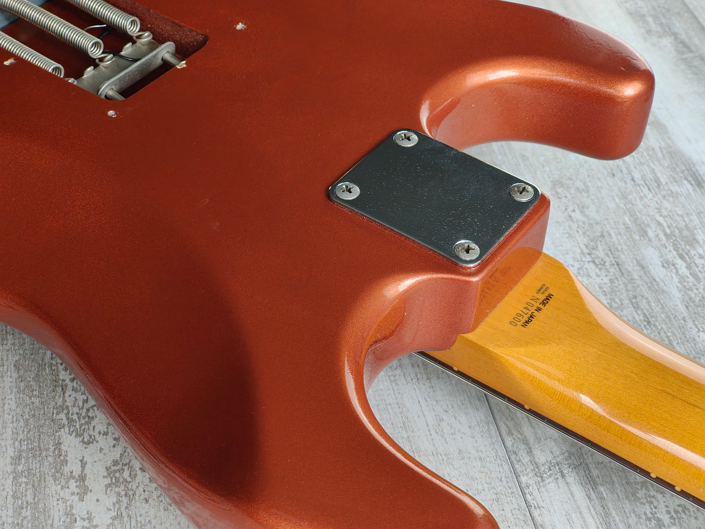 1993 Fender Japan ST62 '62 Reissue Stratocaster w/Noiseless Pickups (Metallic Copper)