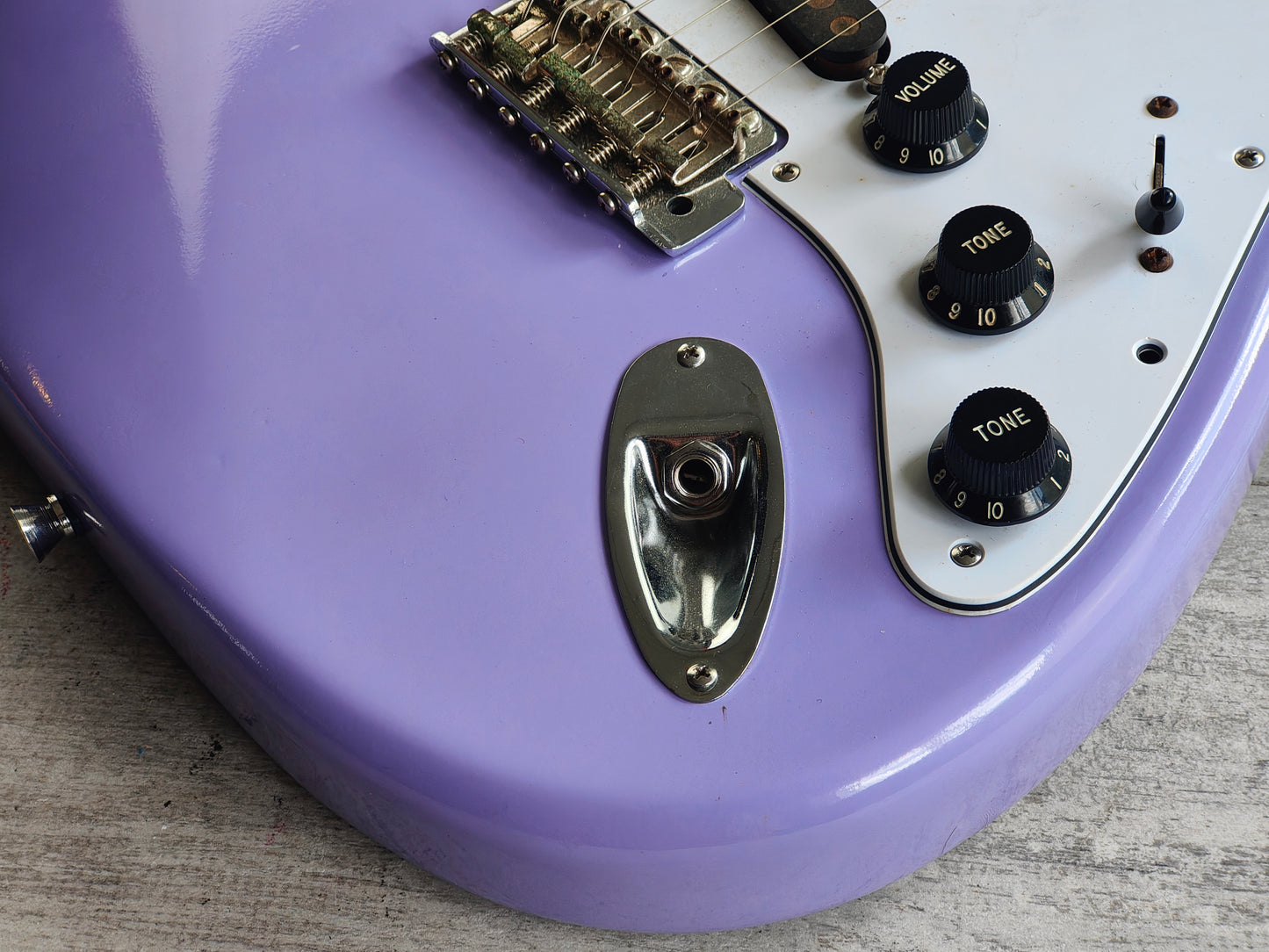 1993 Fender Japan ST62 '62 Reissue Stratocaster w/Schecter Pickups (Purple)