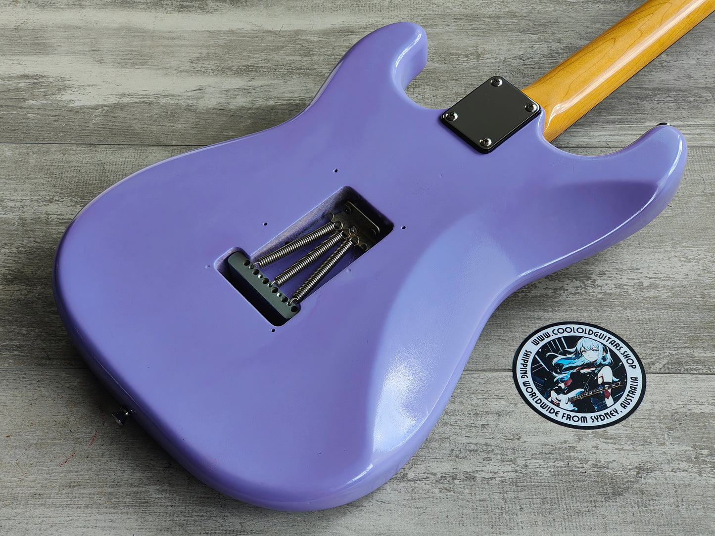 1993 Fender Japan ST62 '62 Reissue Stratocaster w/Schecter Pickups (Purple)