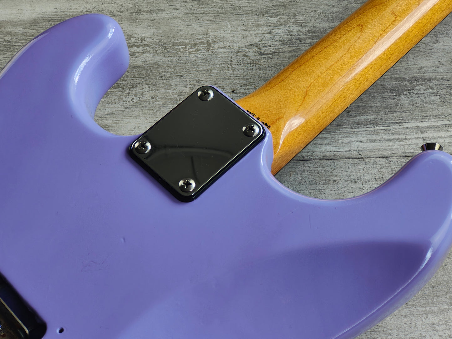 1993 Fender Japan ST62 '62 Reissue Stratocaster w/Schecter Pickups (Purple)