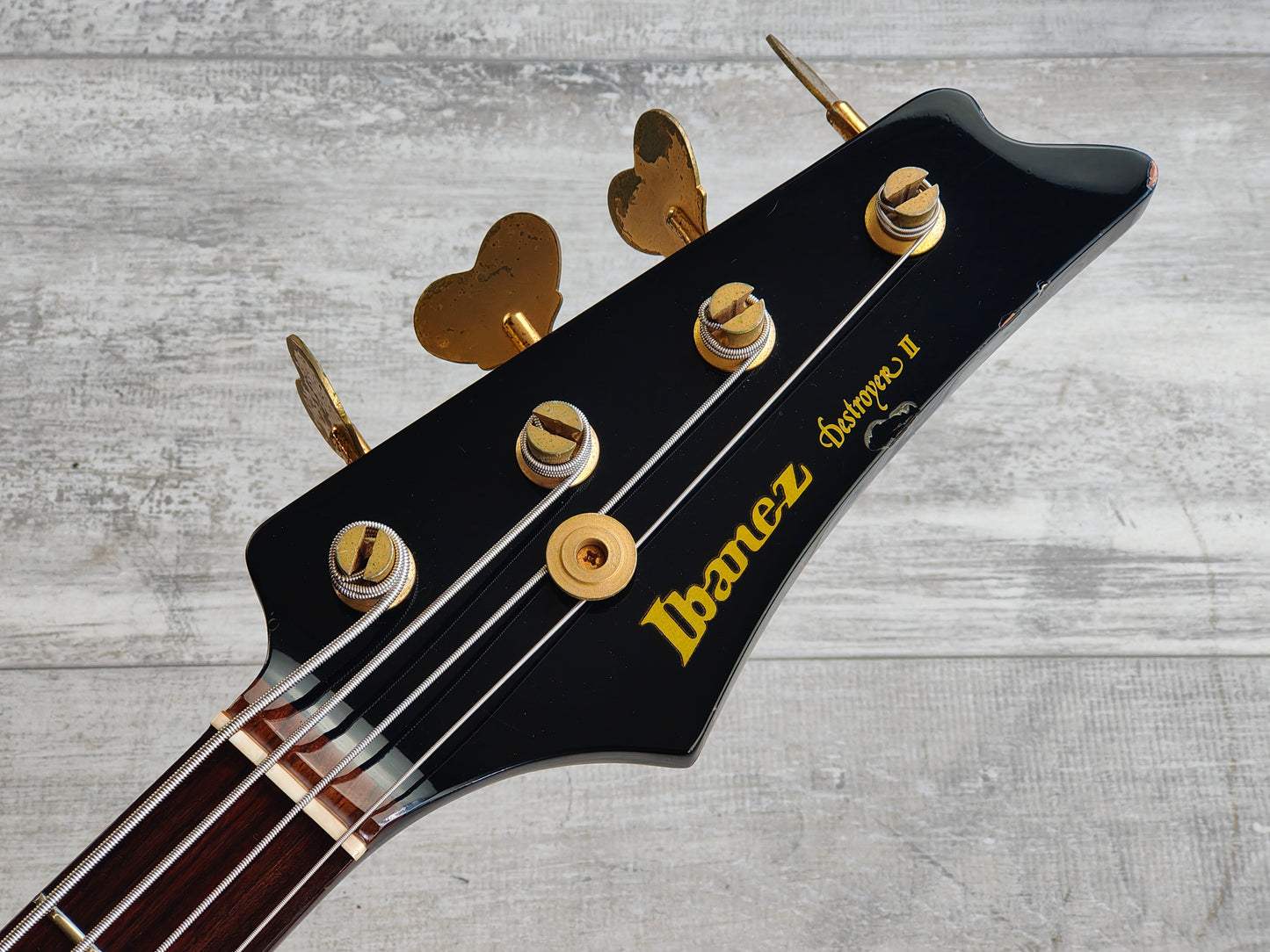 1984 Ibanez Japan DT-670 Destroyer II Vintage Bass (Black)