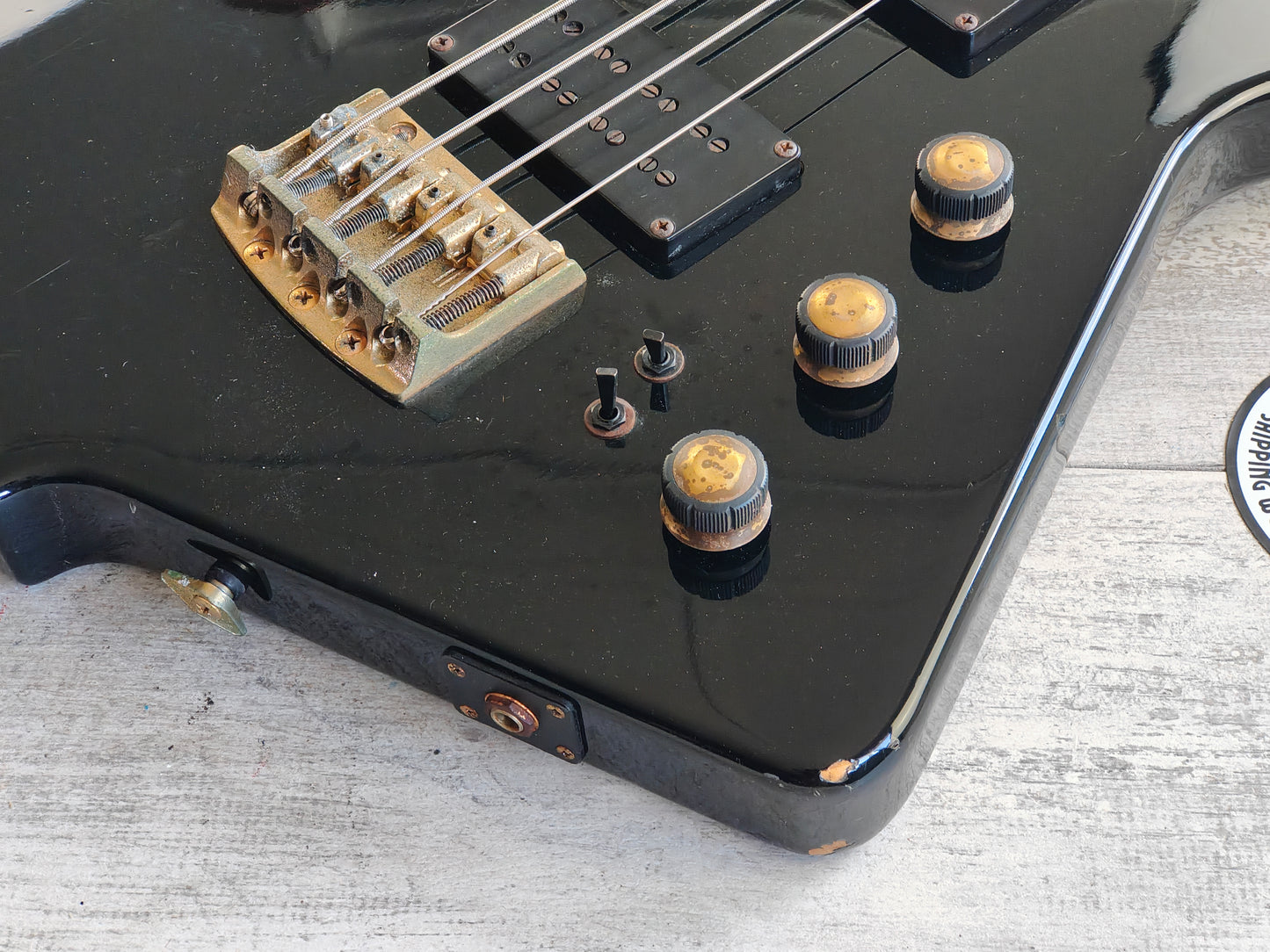 1984 Ibanez Japan DT-670 Destroyer II Vintage Bass (Black)