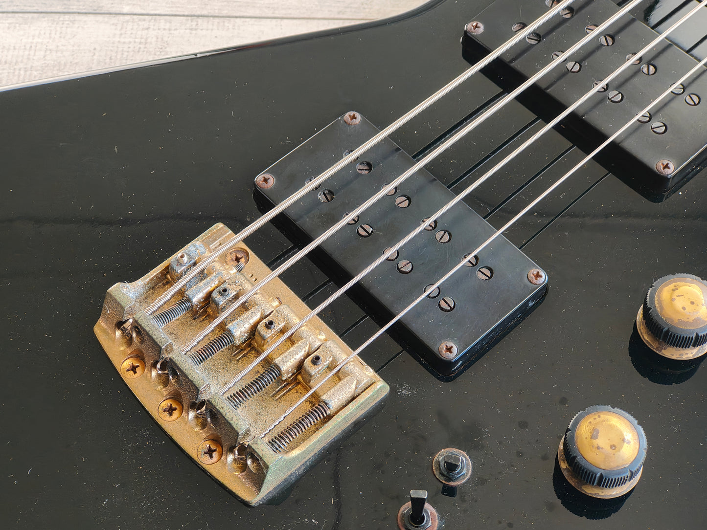 1984 Ibanez Japan DT-670 Destroyer II Vintage Bass (Black)