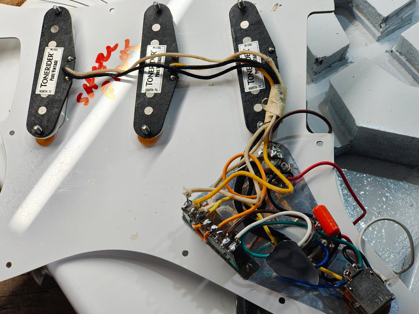 1982 Tokai Japan Silver Star Stratocaster Parts-O-Caster (White)