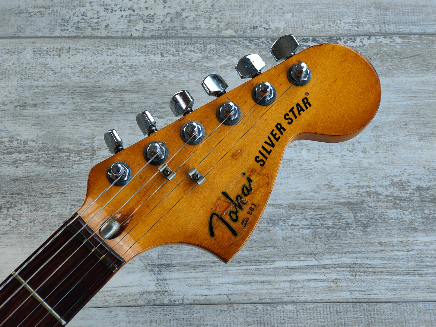 1982 Tokai Japan Silver Star Stratocaster Parts-O-Caster (White)